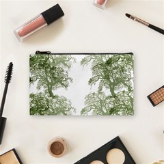 Trees Tile Horizonal Cosmetic Bag (small) by Sudhe