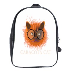 Cat Smart Design Pet Cute Animal School Bag (large) by Sudhe