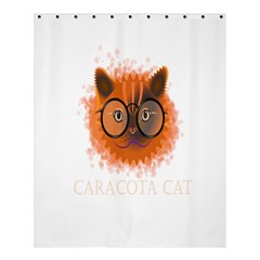 Cat Smart Design Pet Cute Animal Shower Curtain 60  X 72  (medium)  by Sudhe