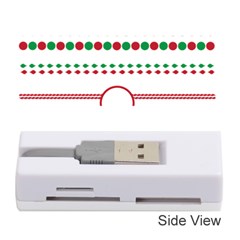 Christmas Borders Frames Holiday Memory Card Reader (stick) by Sudhe