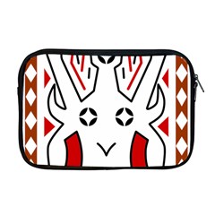 Traditional Art Torajan Pattern Apple Macbook Pro 17  Zipper Case by Sudhe