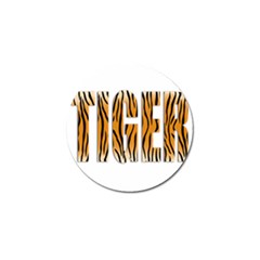 Tiger Bstract Animal Art Pattern Skin Golf Ball Marker