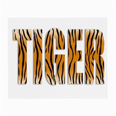 Tiger Bstract Animal Art Pattern Skin Small Glasses Cloth by Sudhe