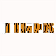 Tiger Bstract Animal Art Pattern Skin Small Bar Mats by Sudhe