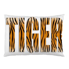 Tiger Bstract Animal Art Pattern Skin Pillow Case (two Sides)