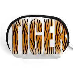 Tiger Bstract Animal Art Pattern Skin Accessory Pouch (medium) by Sudhe