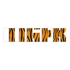 Tiger Bstract Animal Art Pattern Skin Velvet Scrunchie by Sudhe