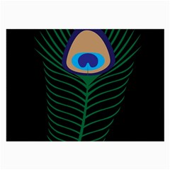 Peacock Feather Large Glasses Cloth by Sudhe