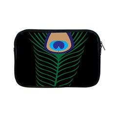 Peacock Feather Apple Ipad Mini Zipper Cases by Sudhe