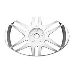 Wheel Skin Cover Oval Magnet