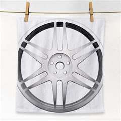 Wheel Skin Cover Face Towel by Sudhe