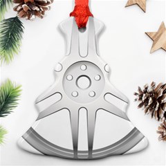 Wheel Skin Cover Christmas Tree Ornament (two Sides) by Sudhe