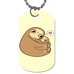 Sloth Dog Tag (one Side)