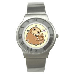 Sloth Stainless Steel Watch by Sudhe