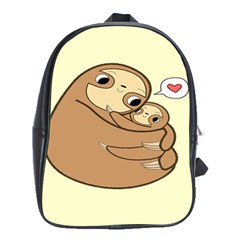 Sloth School Bag (xl) by Sudhe