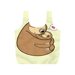 Sloth Full Print Recycle Bag (s) by Sudhe