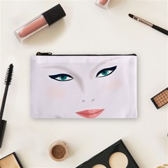 Face Beauty Woman Young Skin Cosmetic Bag (small) by Sudhe