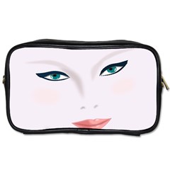 Face Beauty Woman Young Skin Toiletries Bag (two Sides) by Sudhe