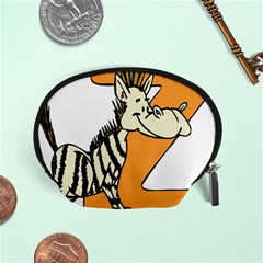 Zebra Animal Alphabet Z Wild Accessory Pouch (small) by Sudhe