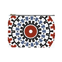 Mandala Art Ornament Pattern Cosmetic Bag (large) by Sudhe