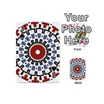 Mandala Art Ornament Pattern Playing Cards 54 (Mini) Front - Spade3