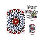 Mandala Art Ornament Pattern Playing Cards 54 (Mini) Front - SpadeA