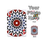 Mandala Art Ornament Pattern Playing Cards 54 (Mini) Front - Diamond4