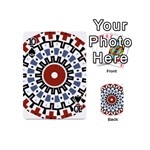 Mandala Art Ornament Pattern Playing Cards 54 (Mini) Front - Spade10