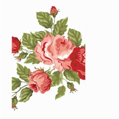 Flower Rose Pink Red Romantic Large Garden Flag (two Sides) by Sudhe