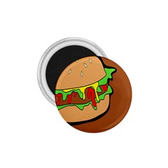 Burger Double 1 75  Magnets by Sudhe