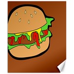 Burger Double Canvas 16  x 20  15.75 x19.29  Canvas - 1