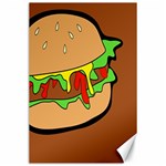 Burger Double Canvas 24  x 36  23.35 x34.74  Canvas - 1