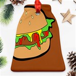 Burger Double Ornament (Bell) Front