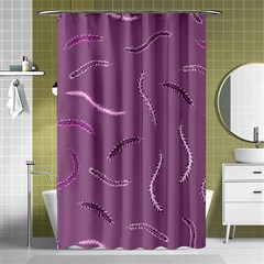 Plumelet Pen Ethnic Elegant Hippie Shower Curtain 48  X 72  (small)  by Sudhe