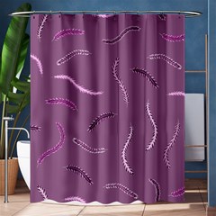 Plumelet Pen Ethnic Elegant Hippie Shower Curtain 60  X 72  (medium)  by Sudhe