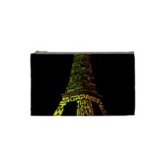 The Eiffel Tower Paris Cosmetic Bag (small) by Sudhe