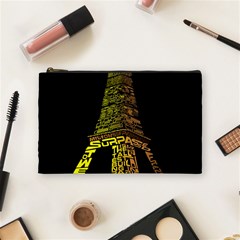 The Eiffel Tower Paris Cosmetic Bag (medium) by Sudhe