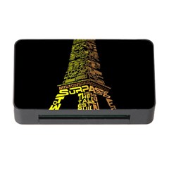 The Eiffel Tower Paris Memory Card Reader With Cf by Sudhe