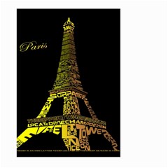 The Eiffel Tower Paris Large Garden Flag (two Sides)