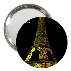 The Eiffel Tower Paris 3  Handbag Mirrors by Sudhe