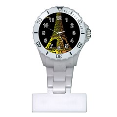 The Eiffel Tower Paris Plastic Nurses Watch by Sudhe