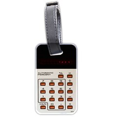 Vintage Calculator Luggage Tags (two Sides) by Sudhe