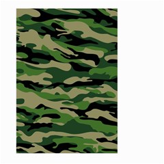 Green Military Vector Pattern Texture Large Garden Flag (two Sides)