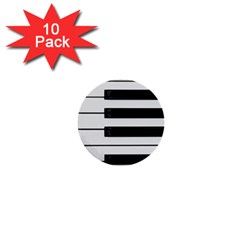 Keybord Piano 1  Mini Buttons (10 Pack)  by Sudhe