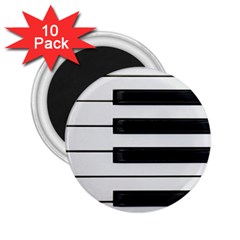 Keybord Piano 2 25  Magnets (10 Pack)  by Sudhe