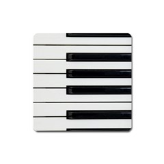 Keybord Piano Square Magnet by Sudhe