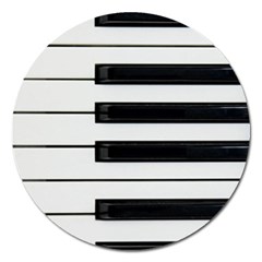 Keybord Piano Magnet 5  (round) by Sudhe