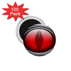 Red Eye 1 75  Magnets (100 Pack)  by Sudhe