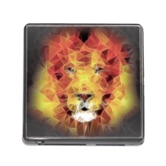 Fractal Lion Memory Card Reader (square 5 Slot) by Sudhe