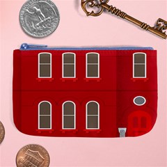 Red House Large Coin Purse by Sudhe